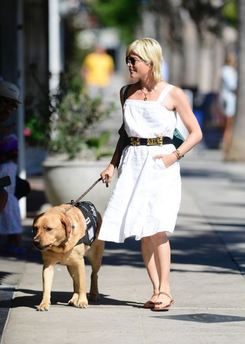 Selma Blair out with Her Service Dog in Los Angeles 3