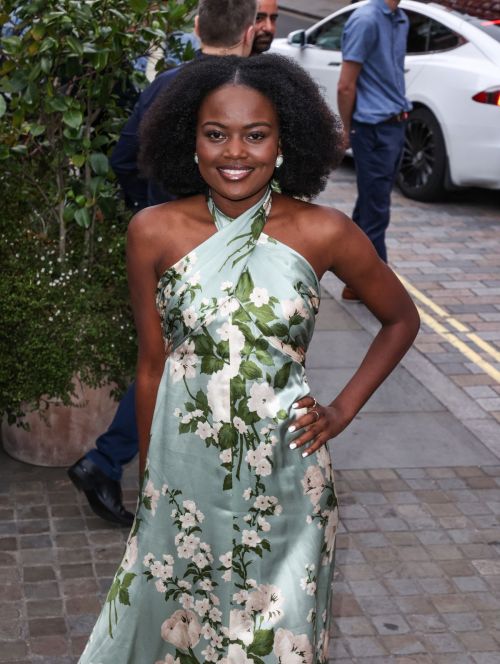 Sherrie Silver Arrives at British Vogue x Self-Portrait Summer Party in London 07/13/2023 1