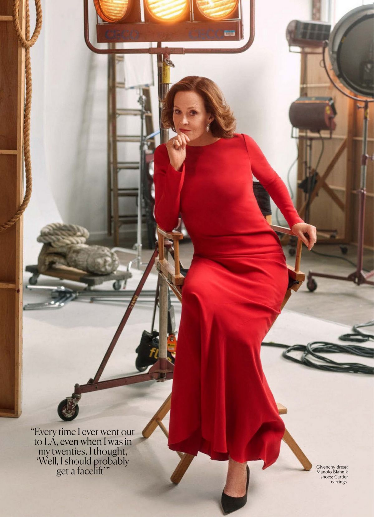 Sigourney Weaver's Stunning Marie Claire Australia August 2023 Cover Shoot