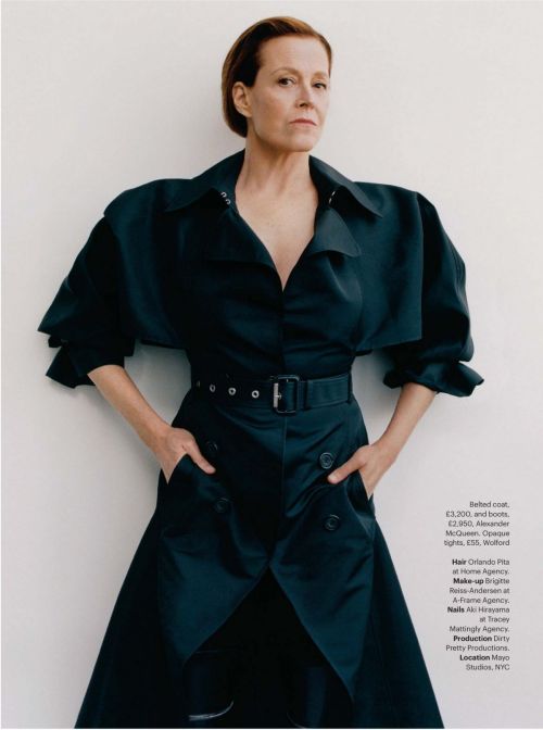 Sigourney Weaver in The Sunday Times Style July 2023 1