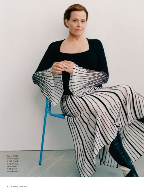 Sigourney Weaver in The Sunday Times Style July 2023 6