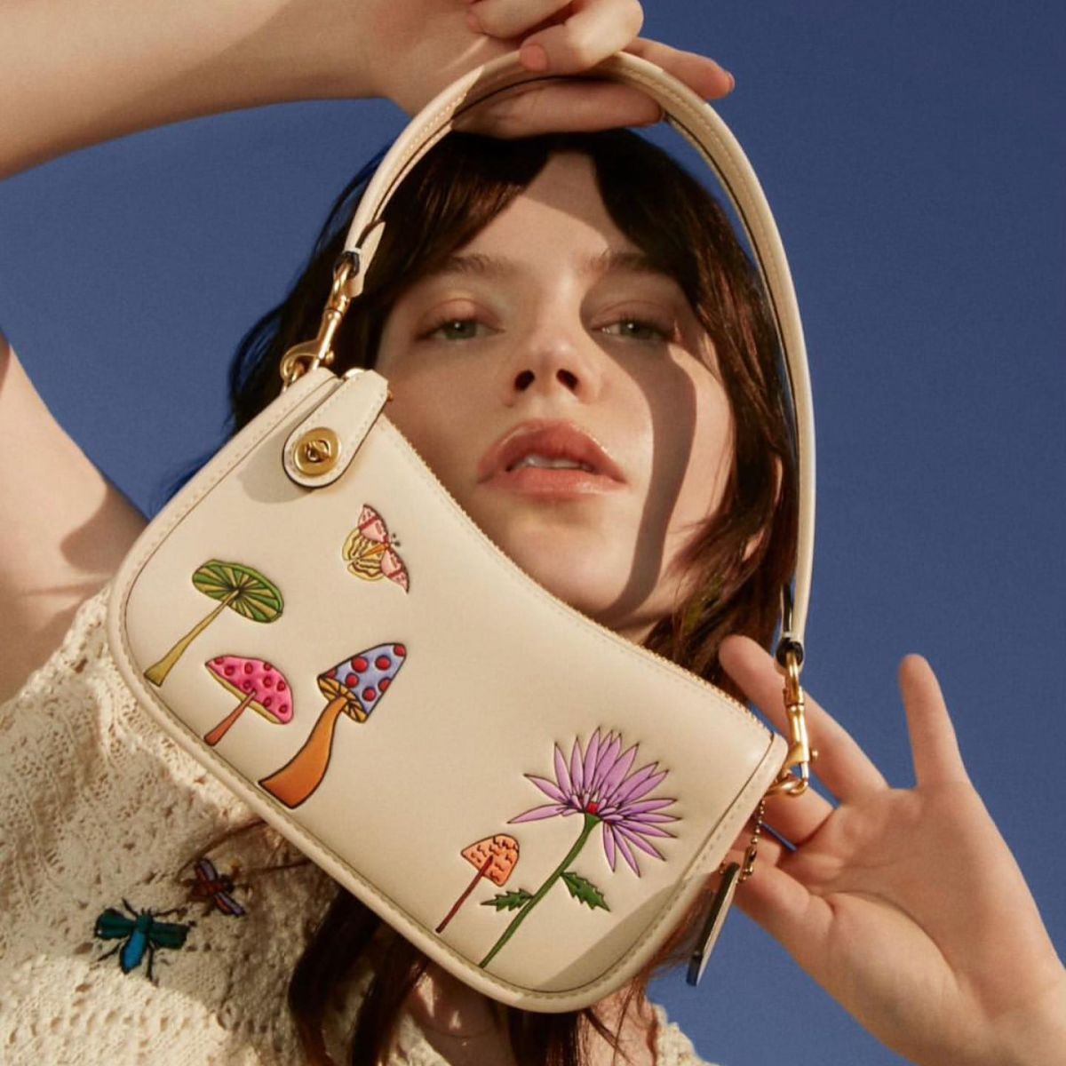 Sophie Thatcher for Coach x Observed by Us Collection July 2023