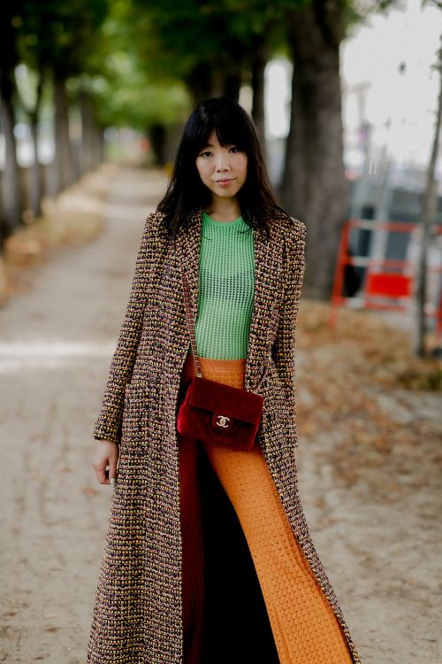 Susie Lau Arrives at Chanel Fall/Winter 23-24 Haute Couture Show in Paris 07/04/2023 1