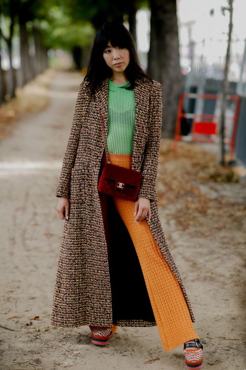 Susie Lau Arrives at Chanel Fall/Winter 23-24 Haute Couture Show in Paris 07/04/2023 2