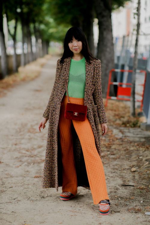Susie Lau Arrives at Chanel Fall/Winter 23-24 Haute Couture Show in Paris 07/04/2023 3