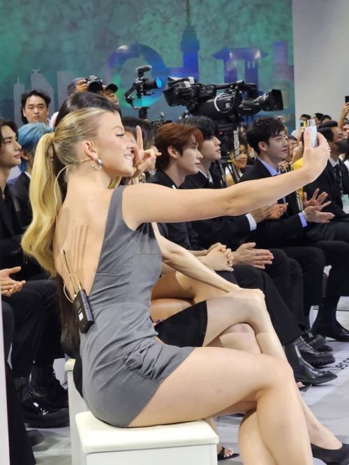 Sydney Sweeney at Samsung Galaxy Promotion Event in Seoul 07/26/2023 1