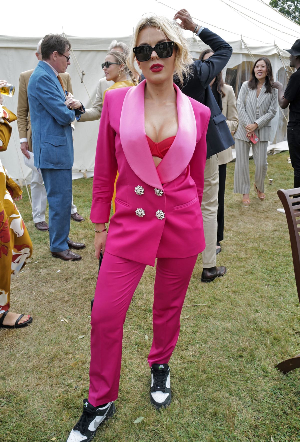 Tallia Storm at Cartier Style et Luxe at Goodwood Festival