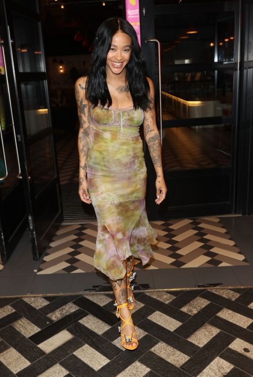 Yinka Bokinni Arrives at a Barbie Screening in London 07/20/2023 1