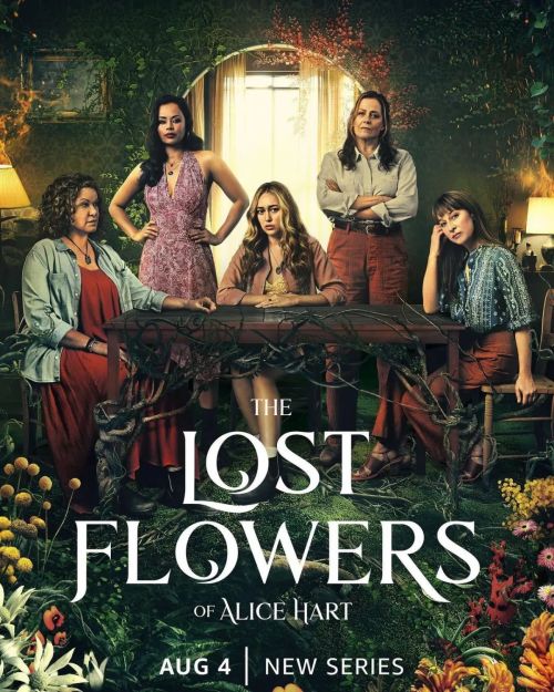 Alycia Debnam-Carey Charms in Promotional Stills for "The Lost Flowers of Alice Hart" on Prime 1