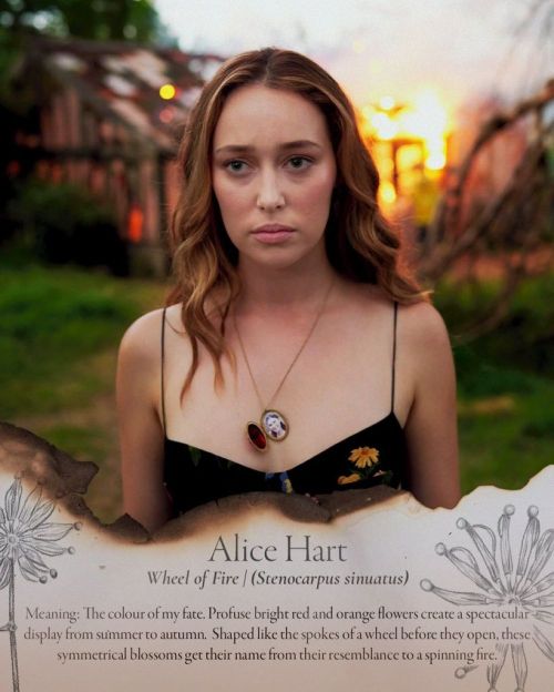 Alycia Debnam-Carey Charms in Promotional Stills for "The Lost Flowers of Alice Hart" on Prime 2