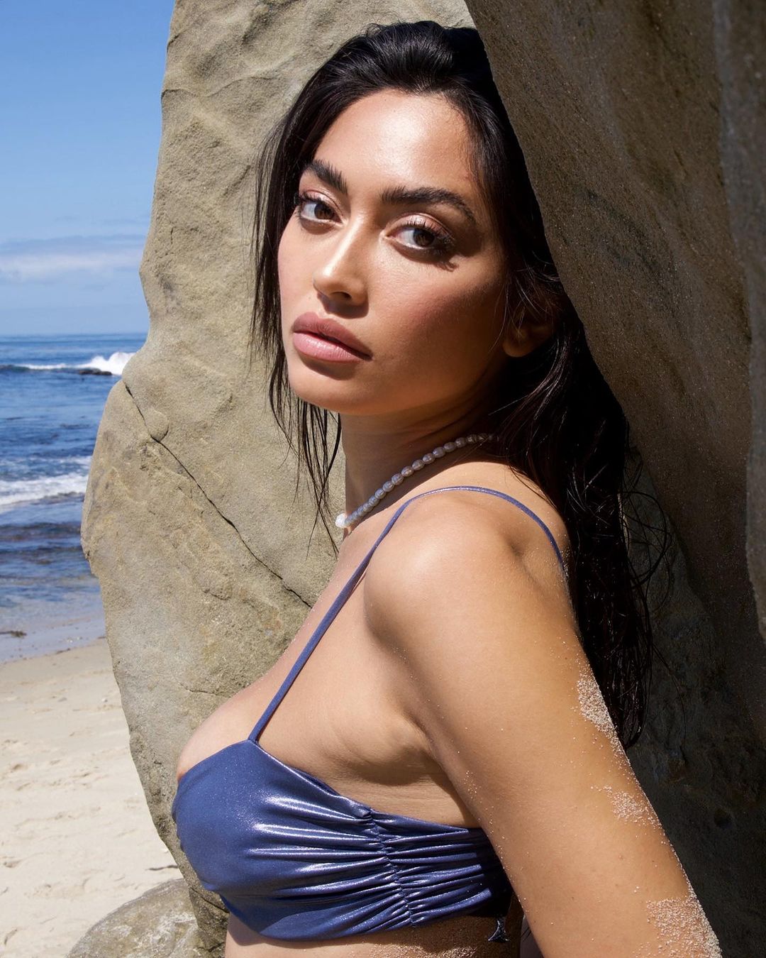 Ambra Gutierrez Stunning Beach Photoshoot in Los Angeles