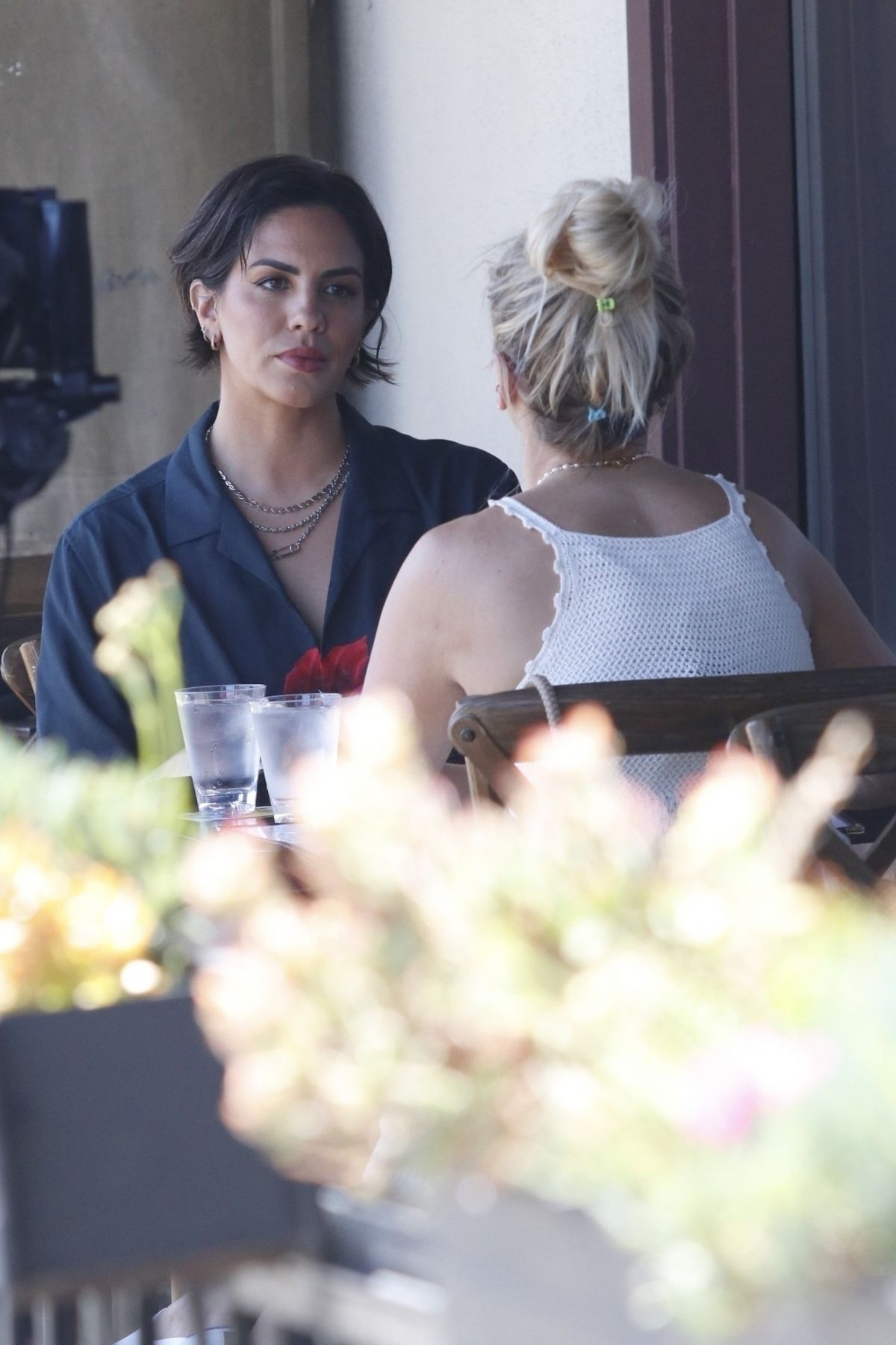 Ariana Madix and Katie Maloney on the Set of Vanderpump Rules at Mexicali in Los Angeles 07/28/2023