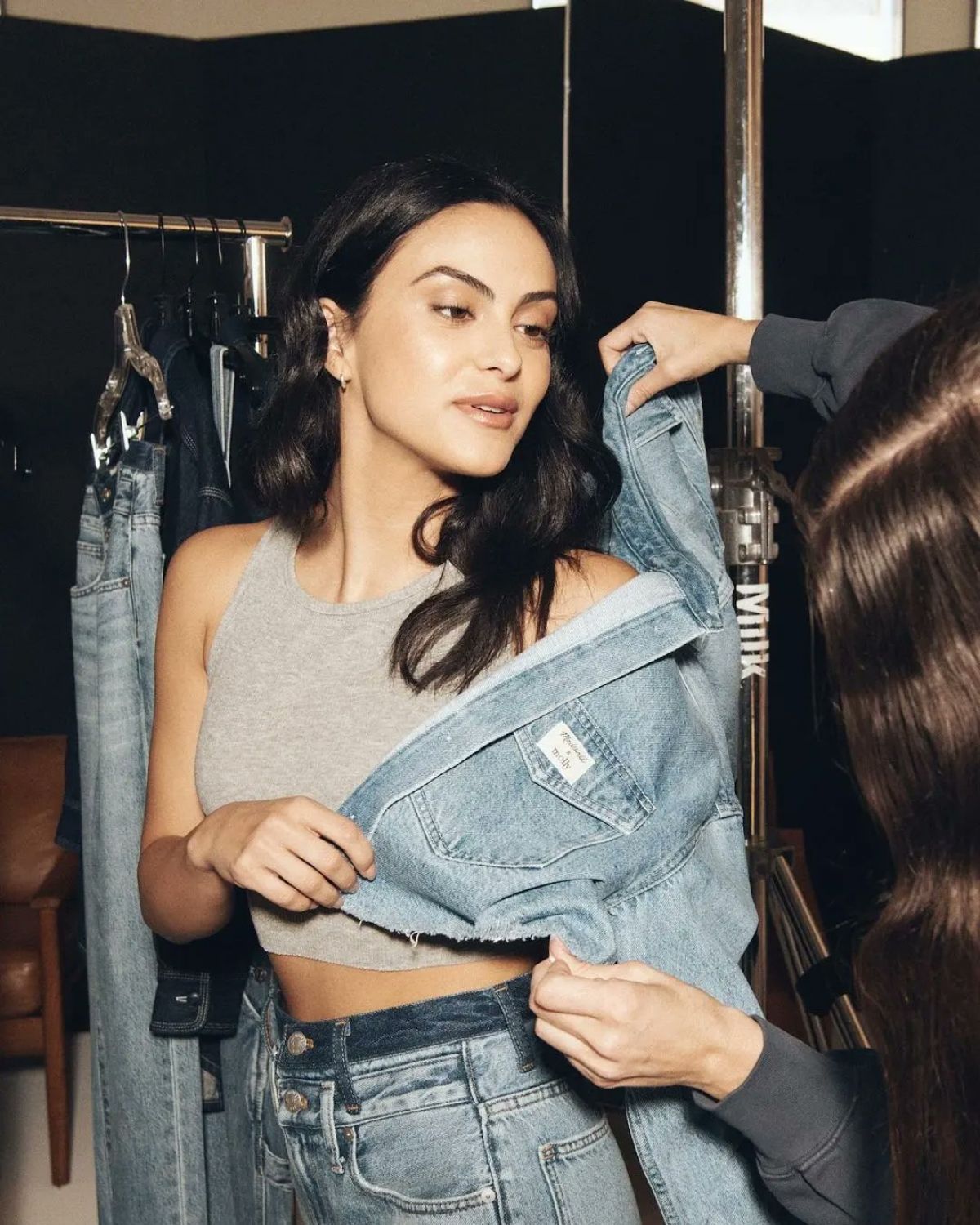 Camila Mendes Poses for Madewell Collection