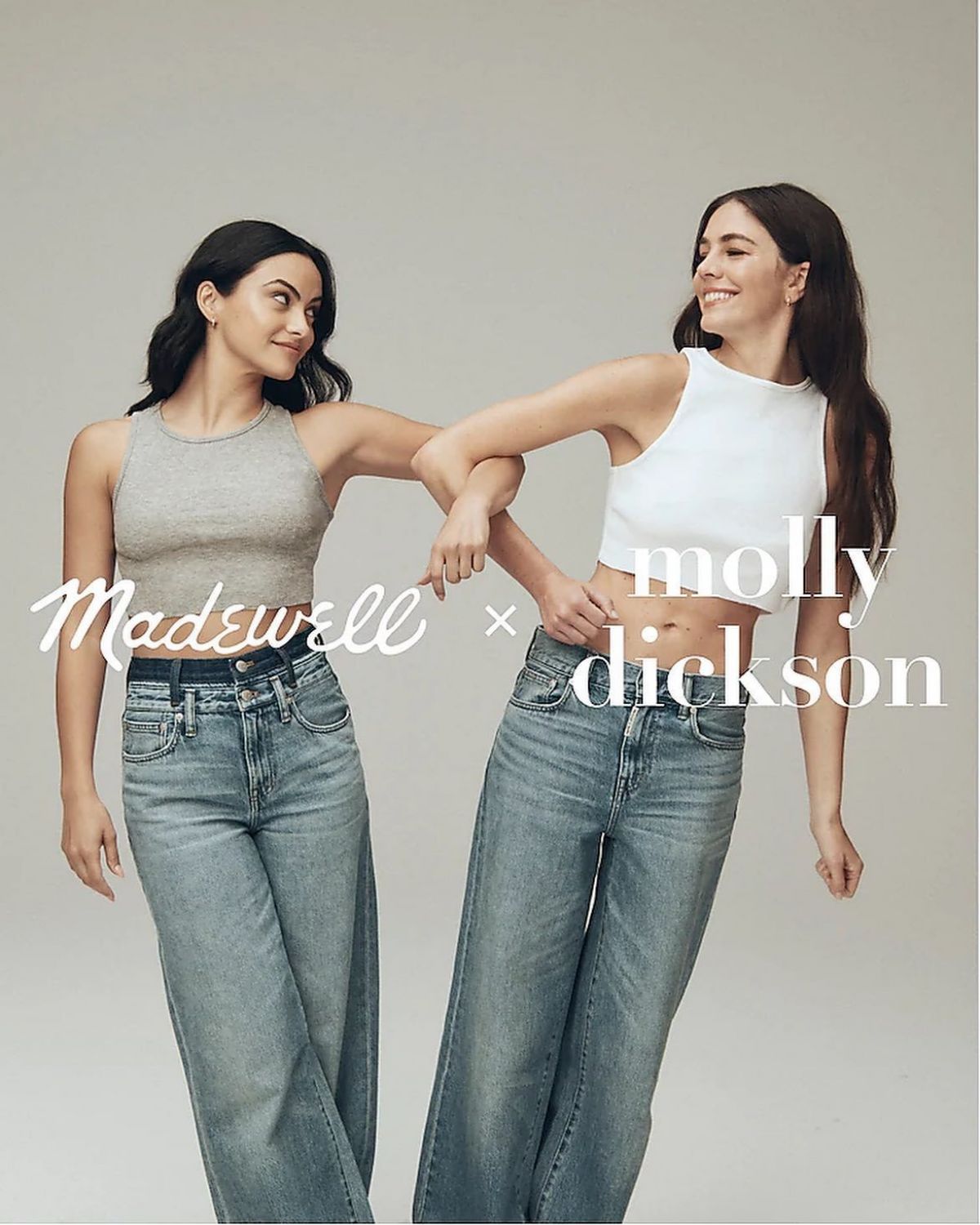 Camila Mendes features in Madewell x Molly Dickson Collection
