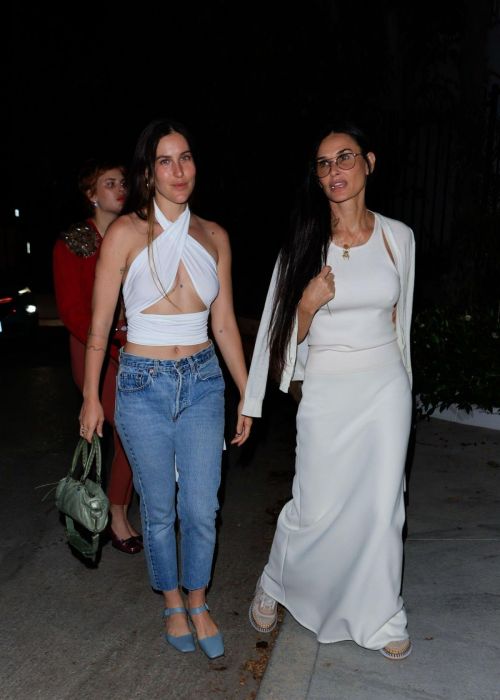 Demi Moore, Scout Williams at Kate Beckinsale Party 1