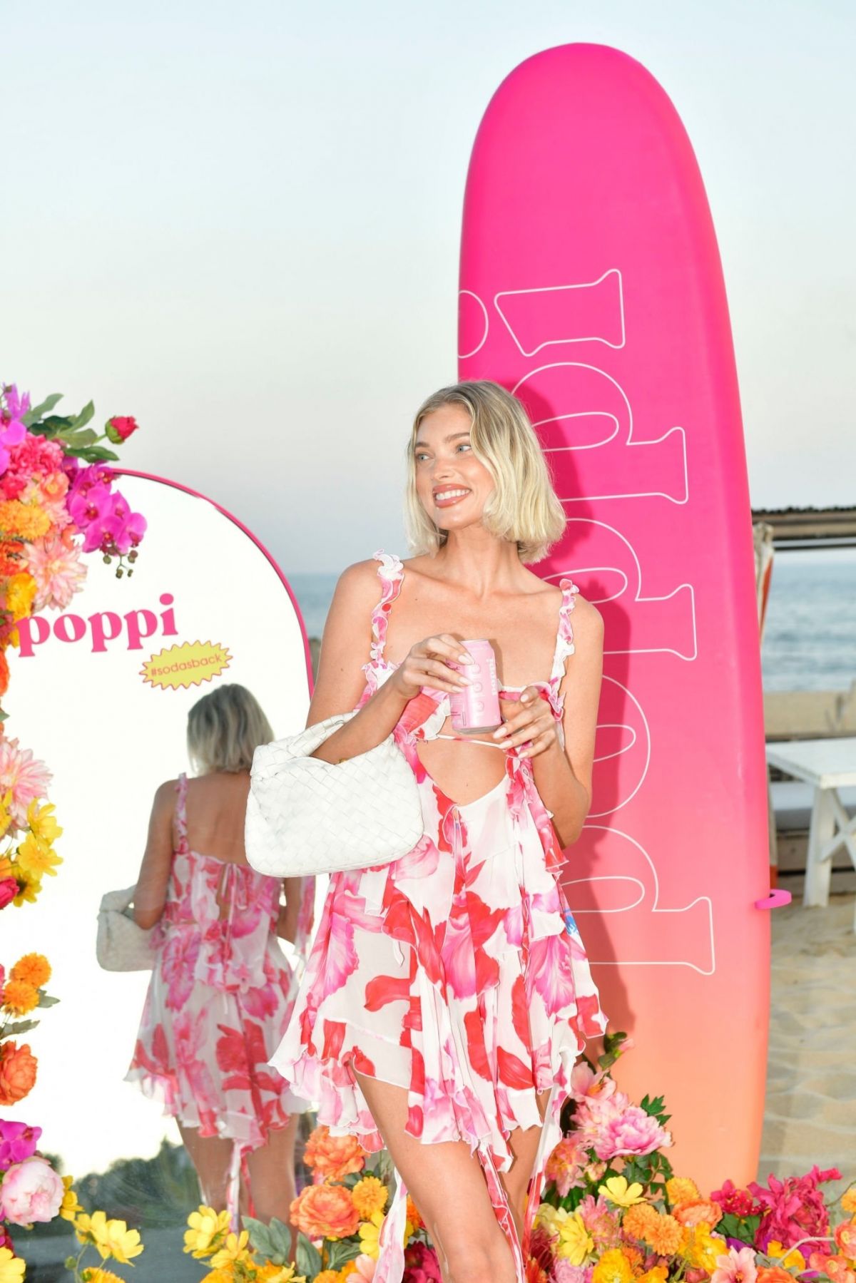 Elsa Hosk at Poppi Soda's Back Beach Bash in Montauk