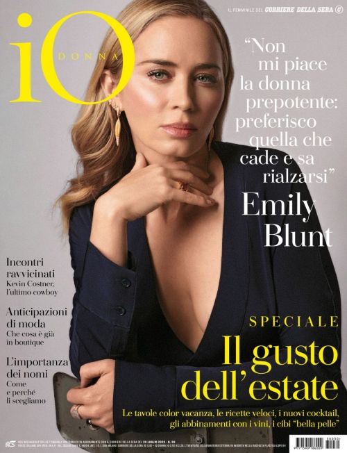 Emily Blunt in Io Donna del Corriere della Sera 1