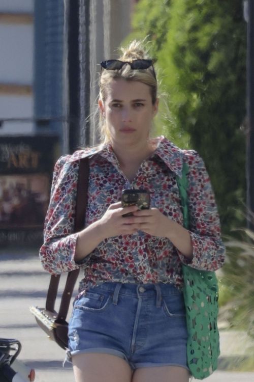 Emma Roberts and Cody John enjoy shopping in Los Feliz 1
