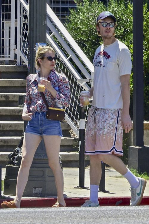 Emma Roberts and Cody John enjoy shopping in Los Feliz 5