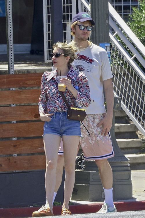 Emma Roberts and Cody John enjoy shopping in Los Feliz 6