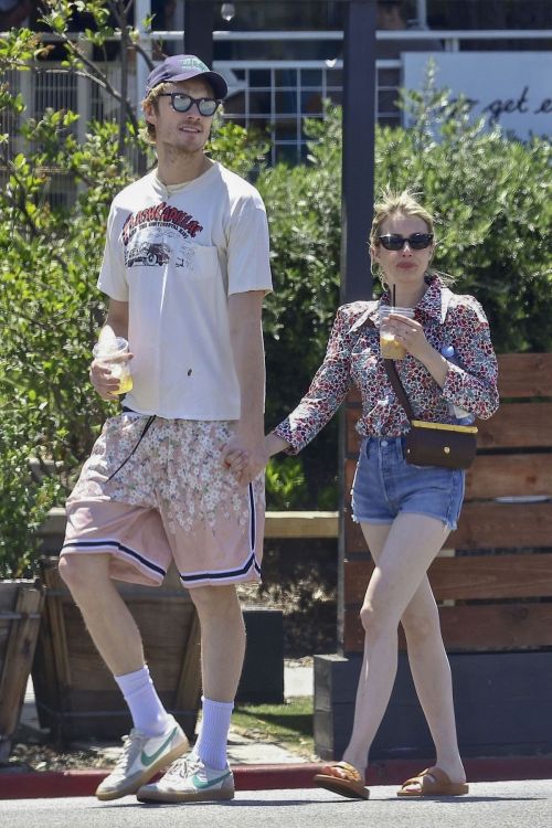 Emma Roberts and Cody John enjoy shopping in Los Feliz 7
