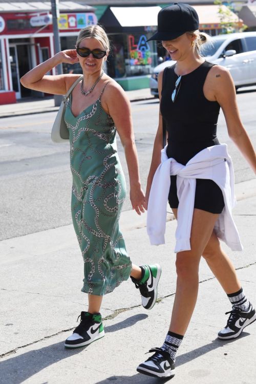 Ariana Madix & Lala Kent Spotted Filming Vanderpump Rules 07/21/2023 4