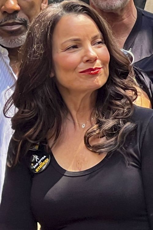 Fran Drescher at SAG Strike 5