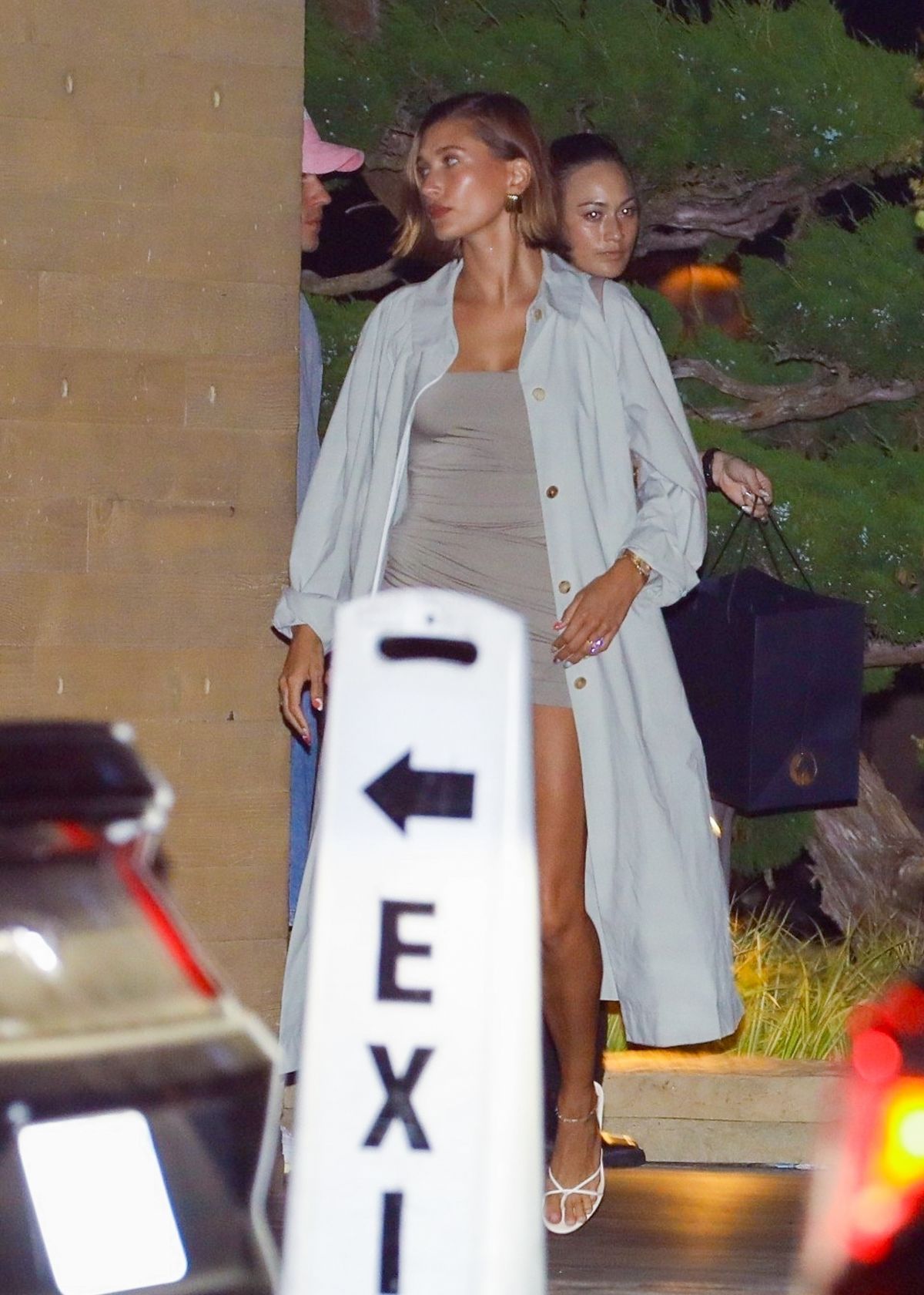 Hailey Bieber and Lori Harvey out for dinner at Nobu in Malibu