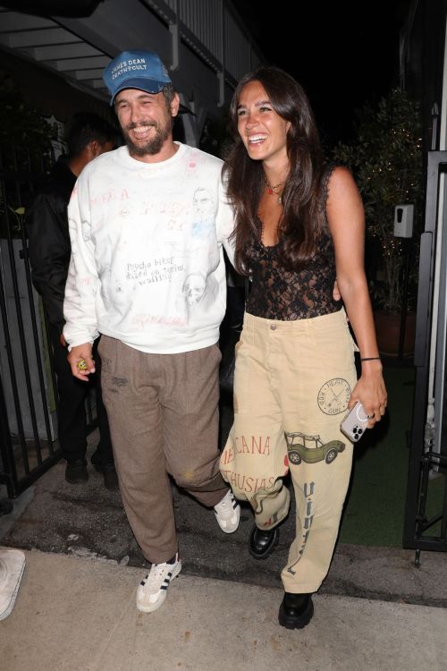 Izabel Pakzad and James Franco out for dinner at Giorgio Baldi in Santa Monica 2