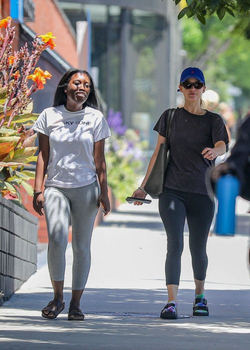 Jennifer Lawrence Spotted Heading to Pilates Studio with a Friend 1