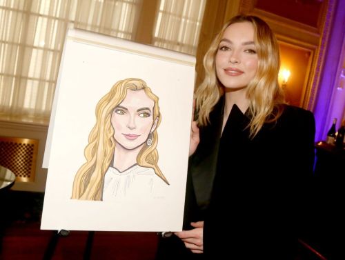 Jodie Comer at a Caricature Portrait Celebration in New York 5
