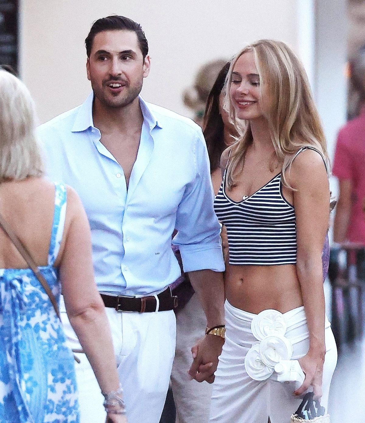 Kimberley Garner and Andreas Anthis Out in Saint Tropez