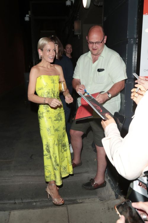 Lily Allen Leaves The Pillowman Play in London 1