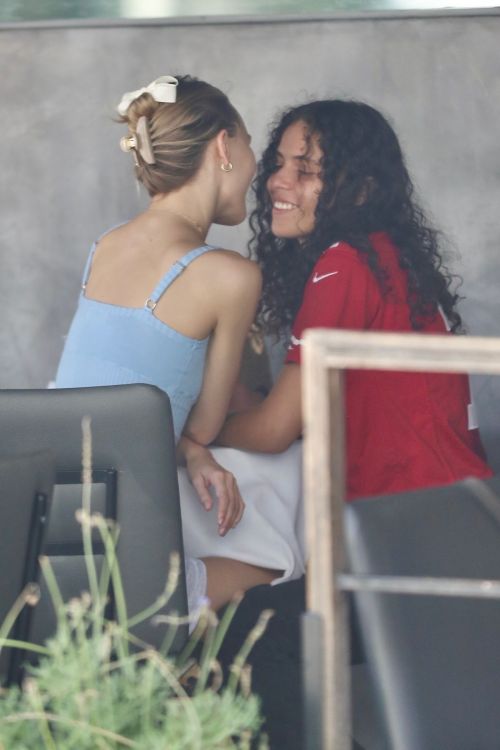 Lily-Rose Depp and 070 Shake Enjoy Lunch in West Hollywood 1