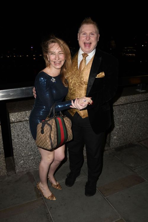Lois Perry on the Set of Saturday Night Talkaway in London 2
