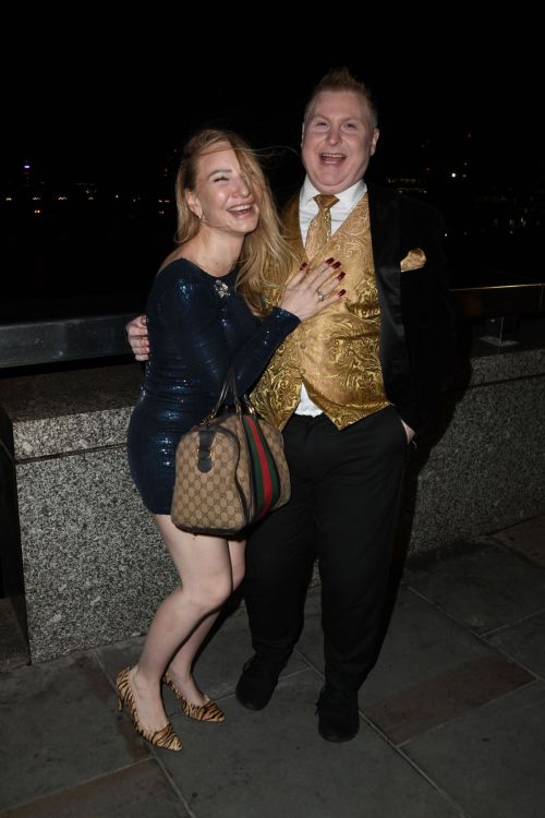 Lois Perry on the Set of Saturday Night Talkaway in London 4
