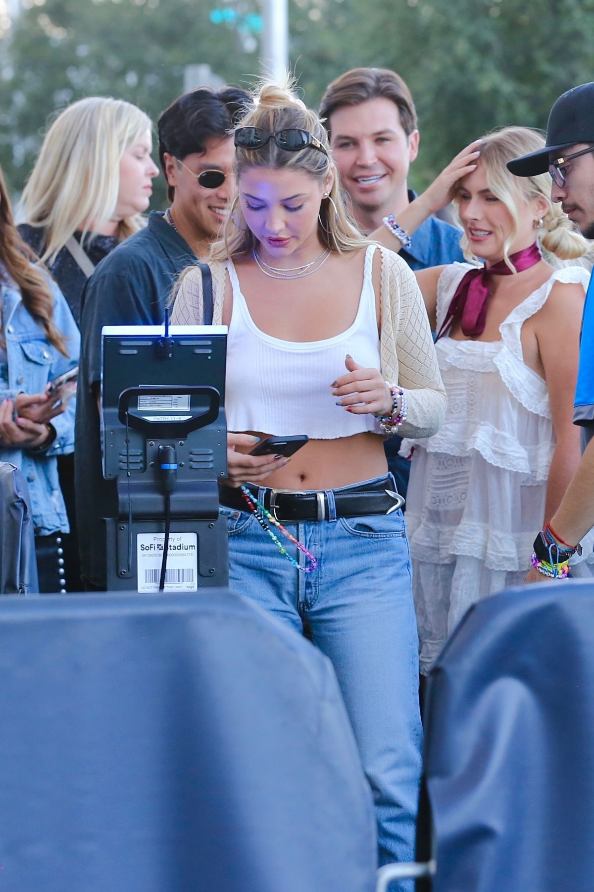 Madelyn Cline Arrives at Taylor Swift's Concert