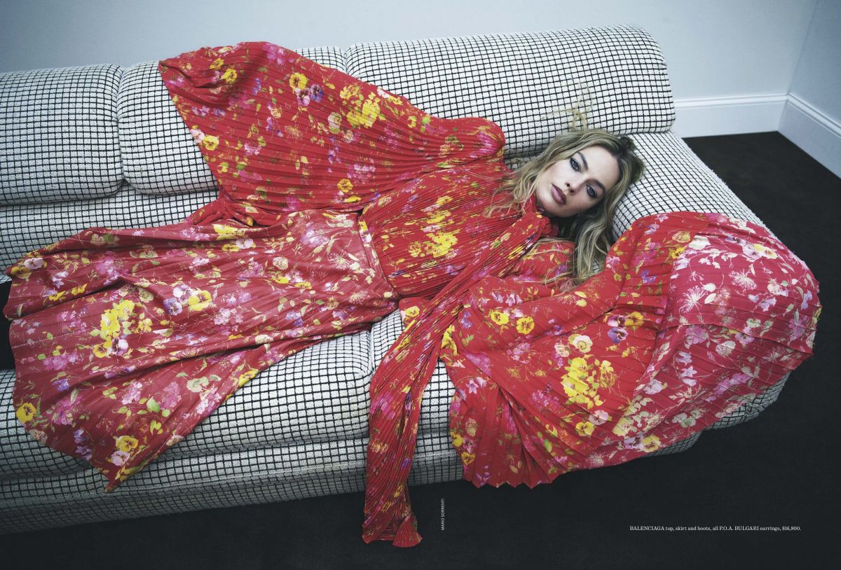 Margot Robbie Shines in Vogue Magazine Australia