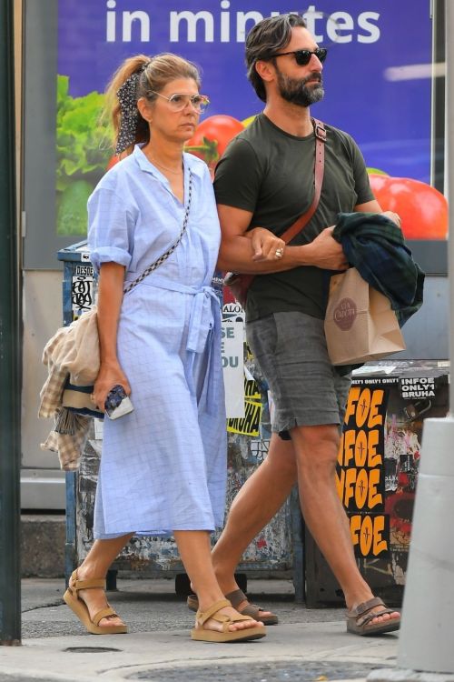 Marisa Tomei and Marco Calvani Out 3