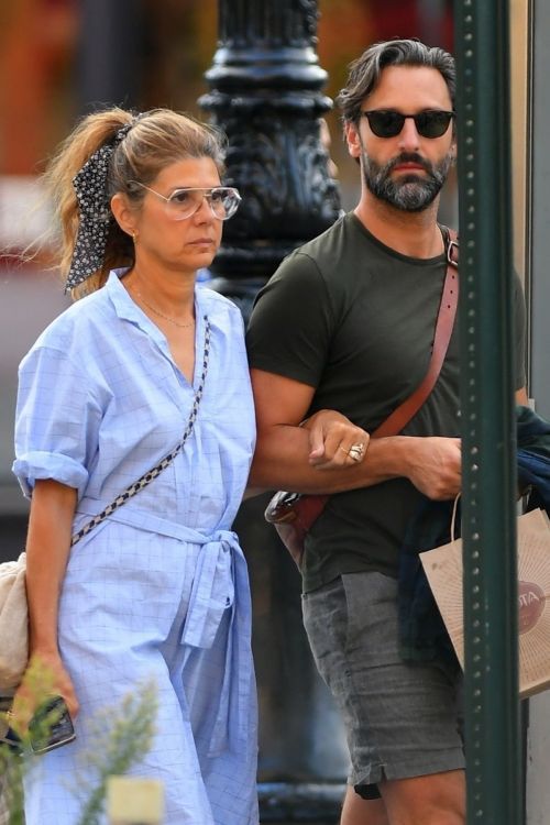 Marisa Tomei and Marco Calvani Out 4