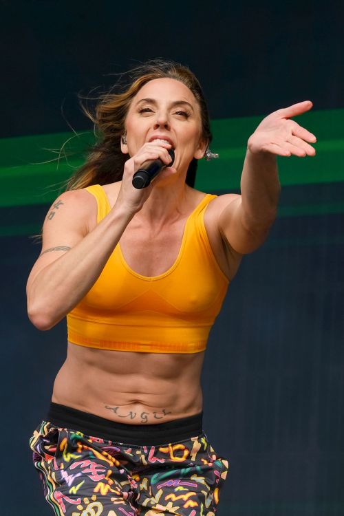 Melanie Chisholm Performs at Camp Bestival Family Festival in Lulworth 07/30/2023 2