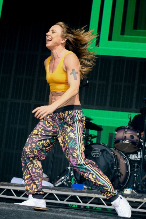 Melanie Chisholm Performs at Camp Bestival Family Festival in Lulworth 07/30/2023 4