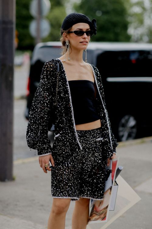 Melanie Kieback Graces Chanel Fall/Winter 23/24 Haute Couture Show 1