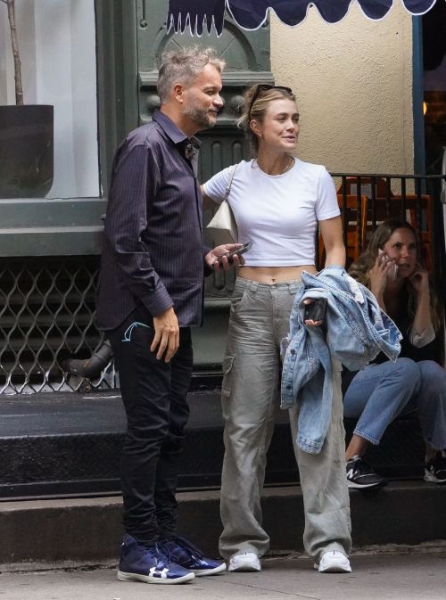 Melissa Roxburgh Enjoys Time with Friends in New York 4