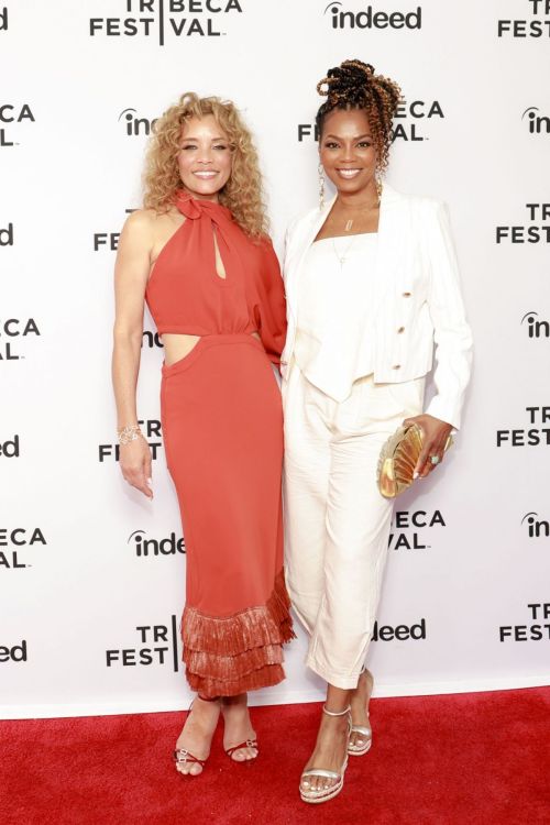 Michael Micheke and Vanessa Estelle Williams at New Jack City Screening at 2023 Tribeca Festival 9