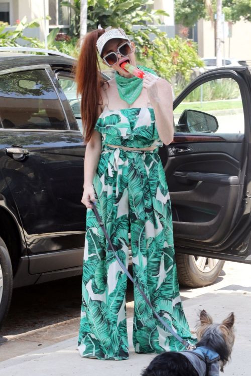 Phoebe Rice Spotted Out and About in Studio City 3
