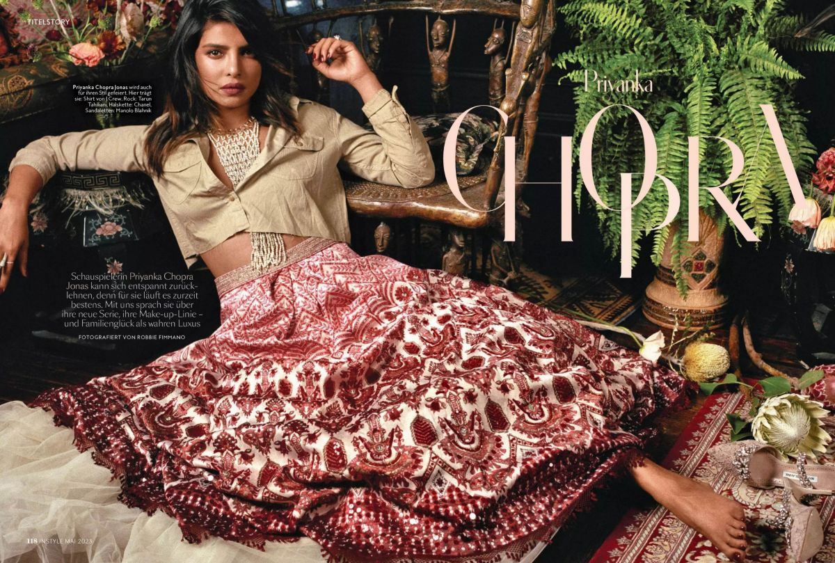 Priyanka Chopra Stuns in InStyle Germany