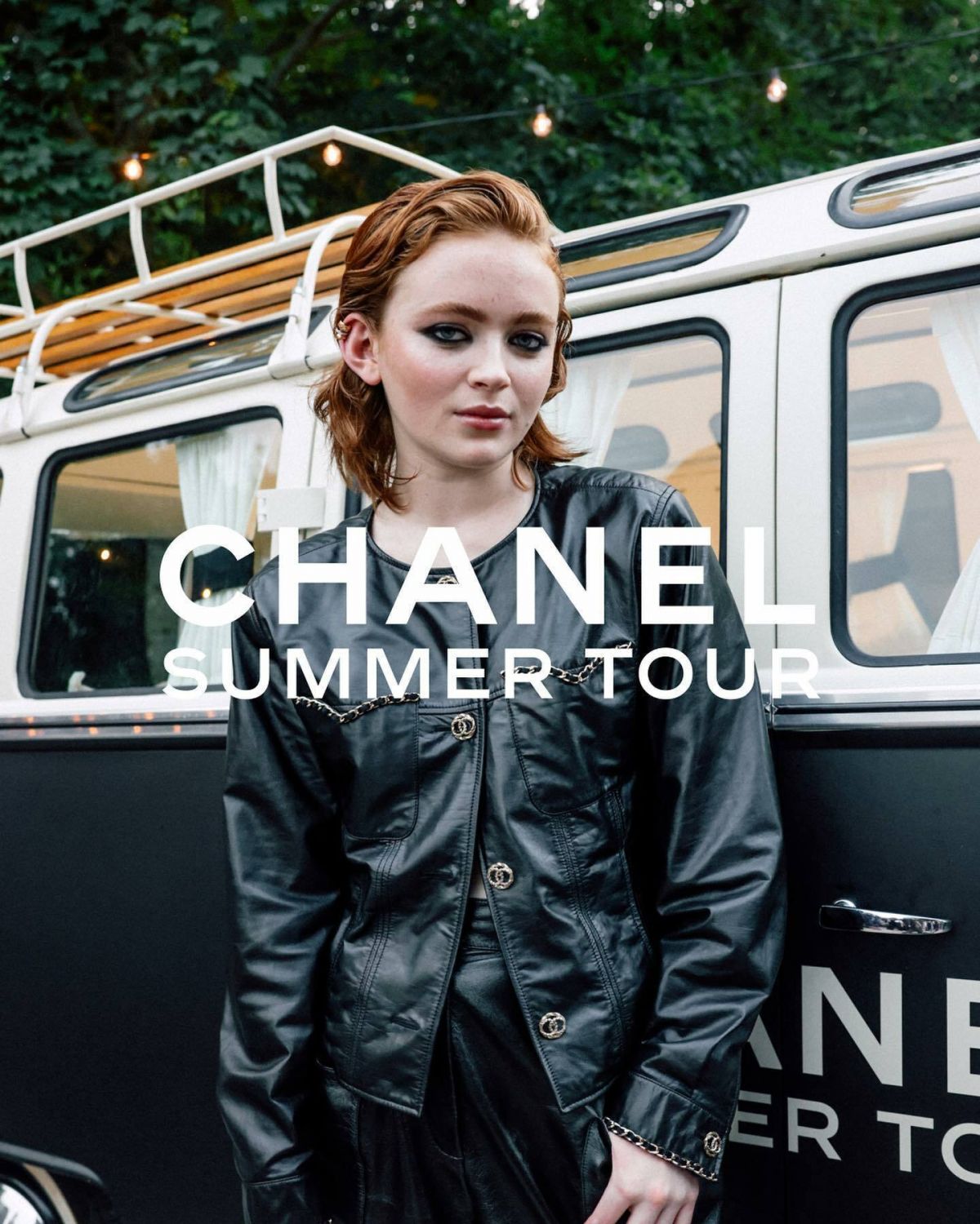 Sadie Sink Poses for Chanel Summer Tour Campaign
