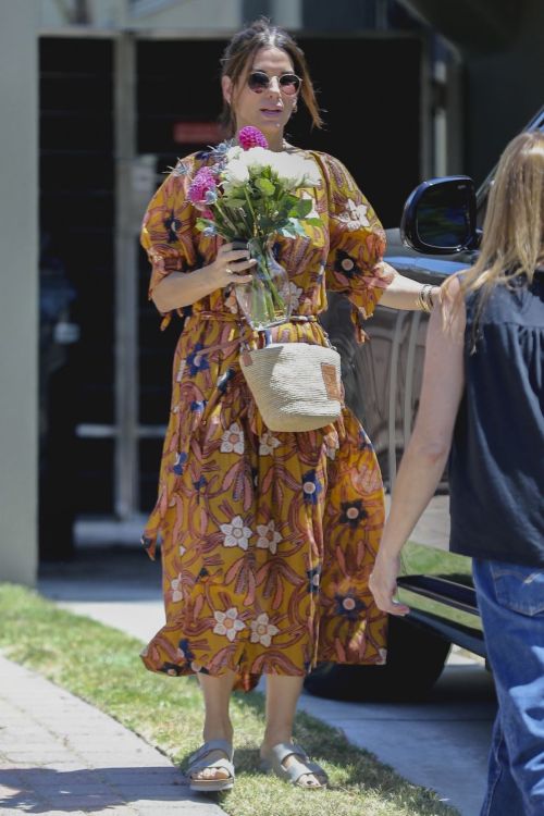 Sandra Bullock out with a friend in Los Angeles 2