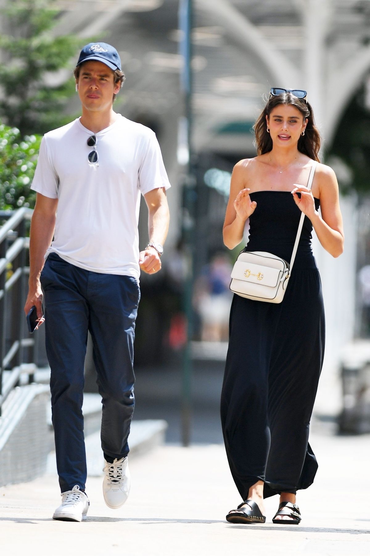 Taylor Hill and Daniel Fryer out and about in New York